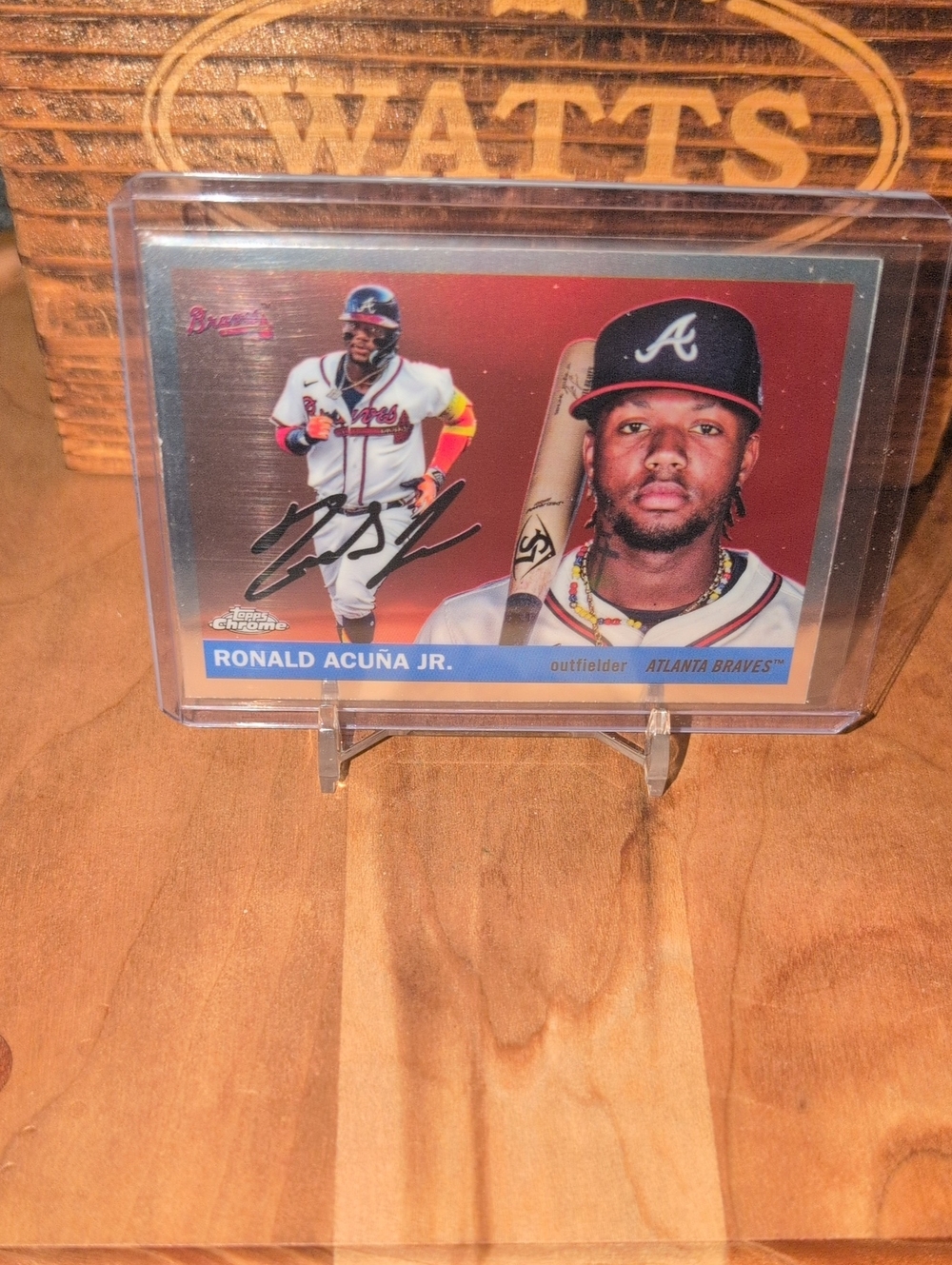 2025 Topps Chrome Ronald Acuna Jr. Braves